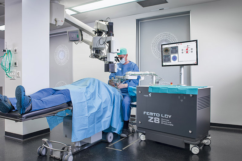 Chirurgie réfractive - laser Femto LDV Z8 - Ziemer