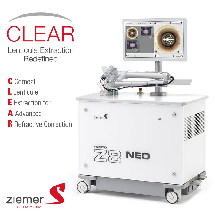 laser femtoseconde Ziemer - CLEAR laser femtoseconde Ziemer - CLEAR